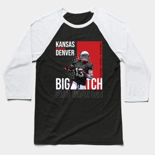 American Football Kansas Denver, Big Match Baseball T-Shirt